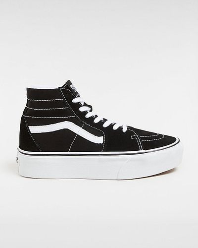 Zapatillas Sk8-hi Tapered Stackform (black/true Whit) Mujer , Talla 36.5 - Vans - Modalova