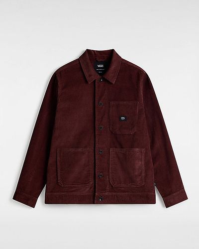 Drill Chore Corduroy Jacket (bitter Chocolat) Men , Size L - Vans - Modalova