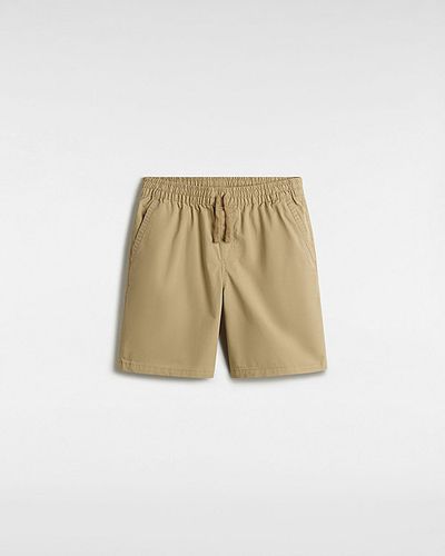 Boys Range Elastic Waist Shorts (8-14 Years) (khaki) Boys , Size L - Vans - Modalova