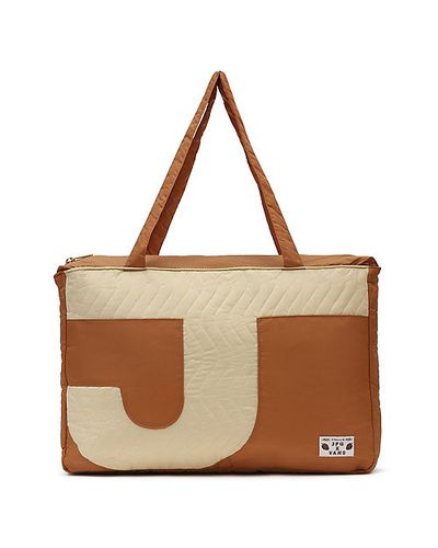 Bolso Tote Acolchado Con Logo Vault By X Joe Freshgoods (almond) Unisex , Talla única - Vans - Modalova