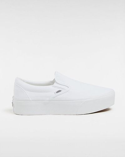 Zapatillas Classic Slip-on Stackform (true White) Mujer , Talla 38 - Vans - Modalova