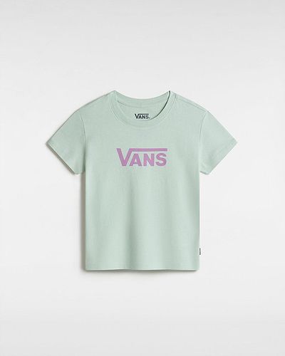 Camiseta De Niñas Flying V (2-8 Años) (pale Aqua) Little Kids , Talla 2-3A - Vans - Modalova