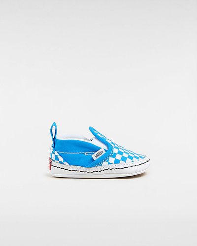 Zapatos Slip-on Crib Bebé (0-1 Años) (color Theory Checkerboard Brilliant Blue) Infant , Talla 16 - Vans - Modalova