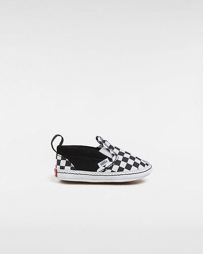 Infant Checkerboard Slip-on Hook And Loop Crib Shoes (0-1 Year) ((checker) /true White) Infant , Size 0.5 - Vans - Modalova