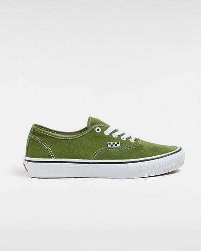 Zapatillas Skate Authentic (green/white) Unisex , Talla 34.5 - Vans - Modalova