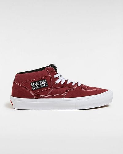 Zapatillas Skate Half Cab (burgundy/white) Unisex , Talla 34.5 - Vans - Modalova