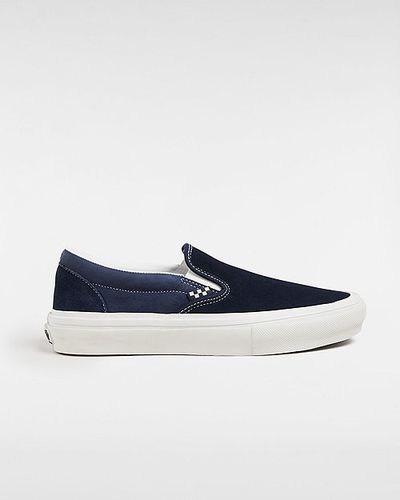 Skate Slip-on Shoes (dpnvy/vntgewht) Unisex , Size 2.5 - Vans - Modalova