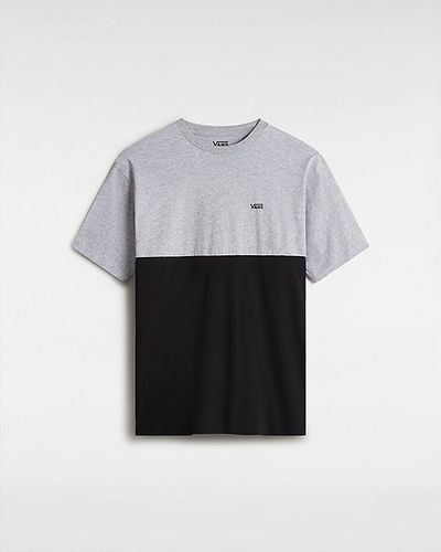 Colorblock T-shirt (athletic Heather-black) Men , Size L - Vans - Modalova