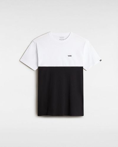 Camiseta Colorblock (black-white) Hombre , Talla L - Vans - Modalova