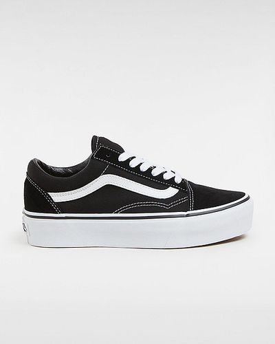 Zapatillas Old Skool De Plataforma (black/white) Mujer , Talla 35 - Vans - Modalova