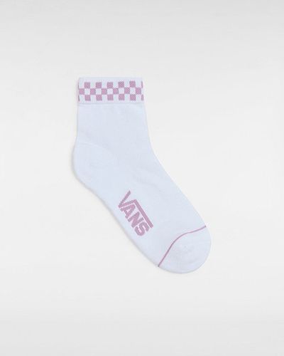 Calcetines Altos Peek-a-check (1 Par) (lavender Mist) Mujer , Talla 36.5-41 - Vans - Modalova