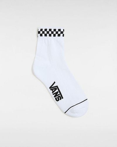 Peek-a-check Crew Socks (1 Pair) (/black) Women , Size 4-7.5 - Vans - Modalova