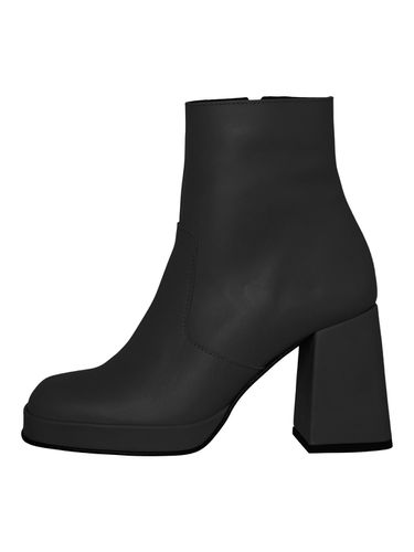 Leather Boots - Vero Moda - Modalova