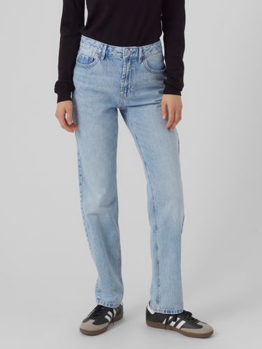 Vmhailey High Rise Straight Fit Jeans - Vero Moda - Modalova