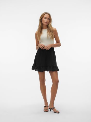 Vmchris High Waist Short Skirt - Vero Moda - Modalova
