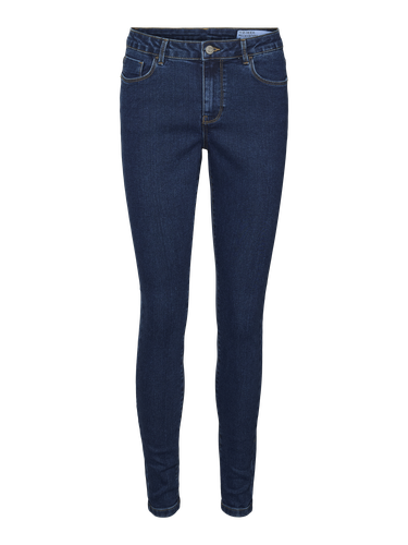 Vmelly Mid Rise Skinny Fit Jeans - Vero Moda - Modalova