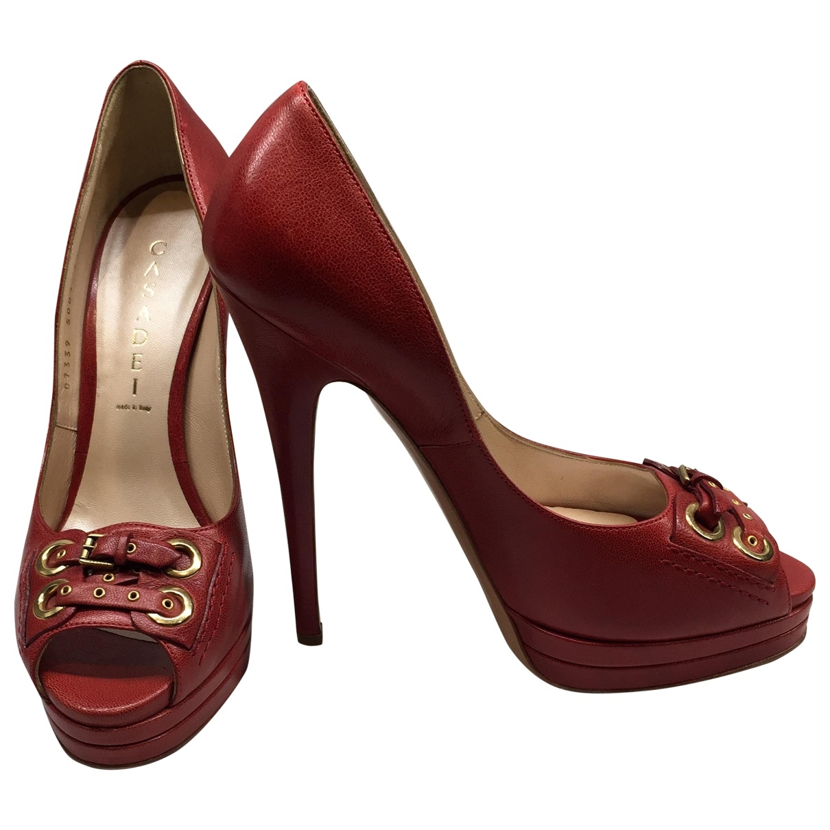 Casadei Leather heels - Casadei - Modalova