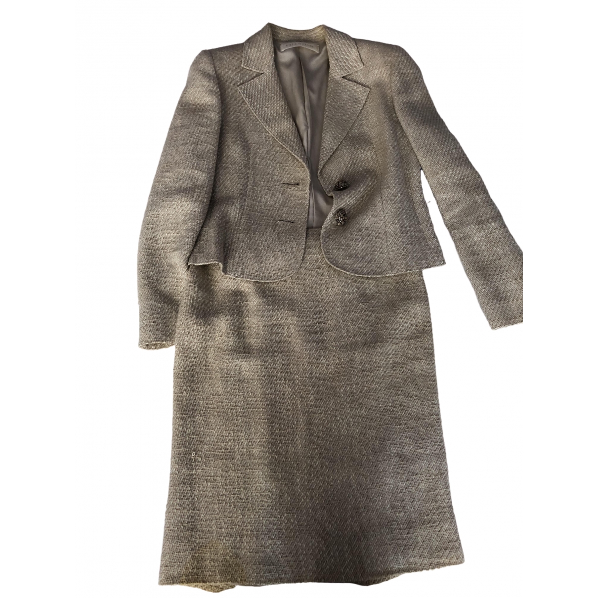 Linen suit jacket - Valentino Garavani - Modalova