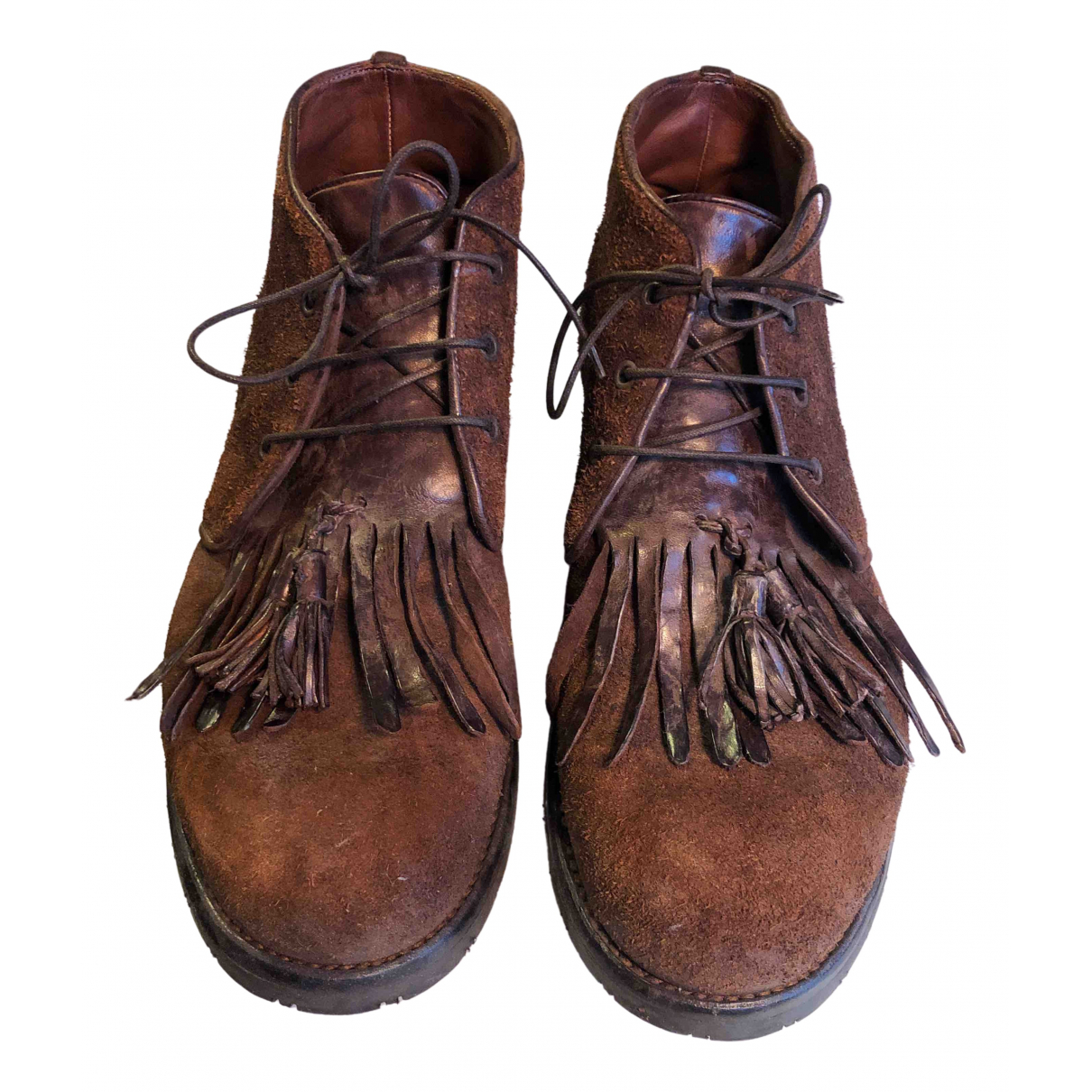Alberto Fasciani Leather boots - Alberto Fasciani - Modalova