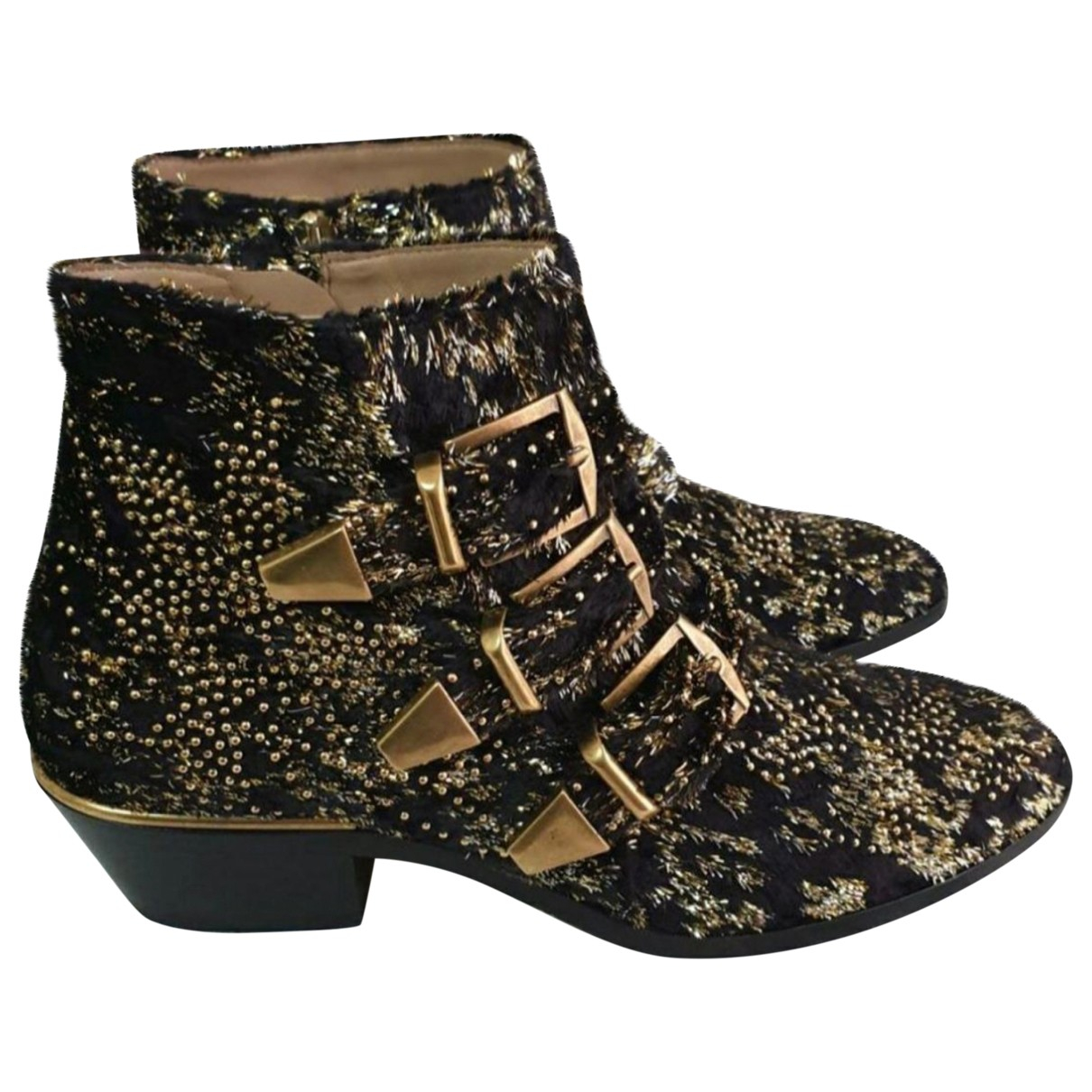 Chlo Susanna cloth ankle boots - Chlo - Modalova