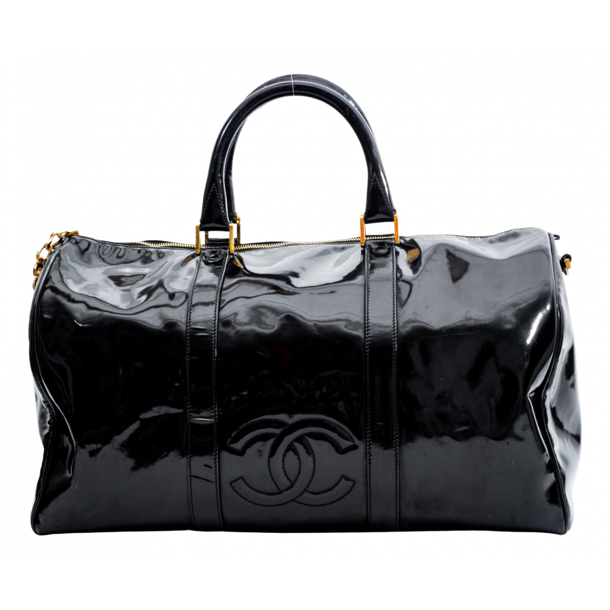 Bowling Bag patent leather bowling bag - Chanel - Modalova