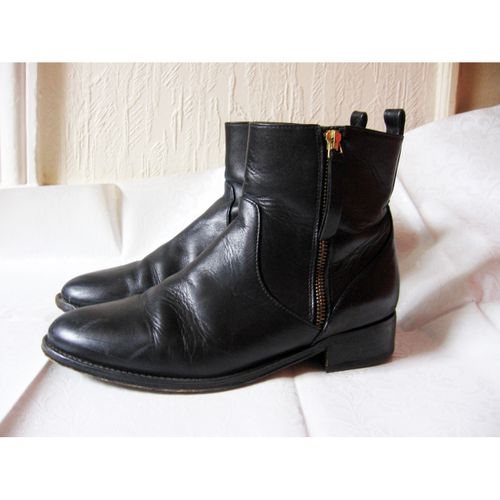 Bobbies Leather ankle boots - Bobbies - Modalova