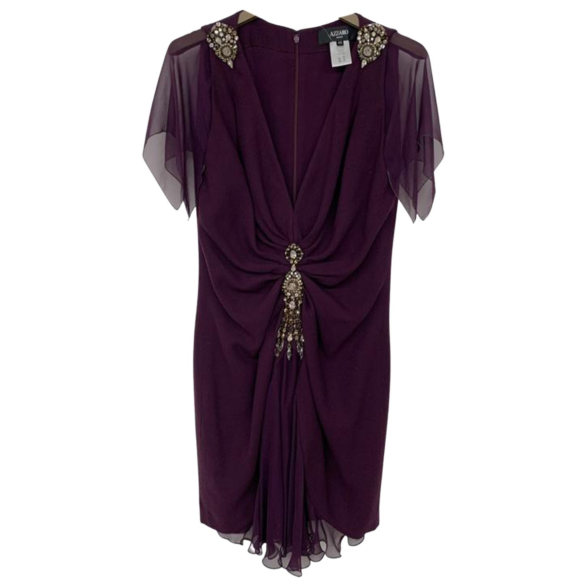 Azzaro Silk mid-length dress - Azzaro - Modalova