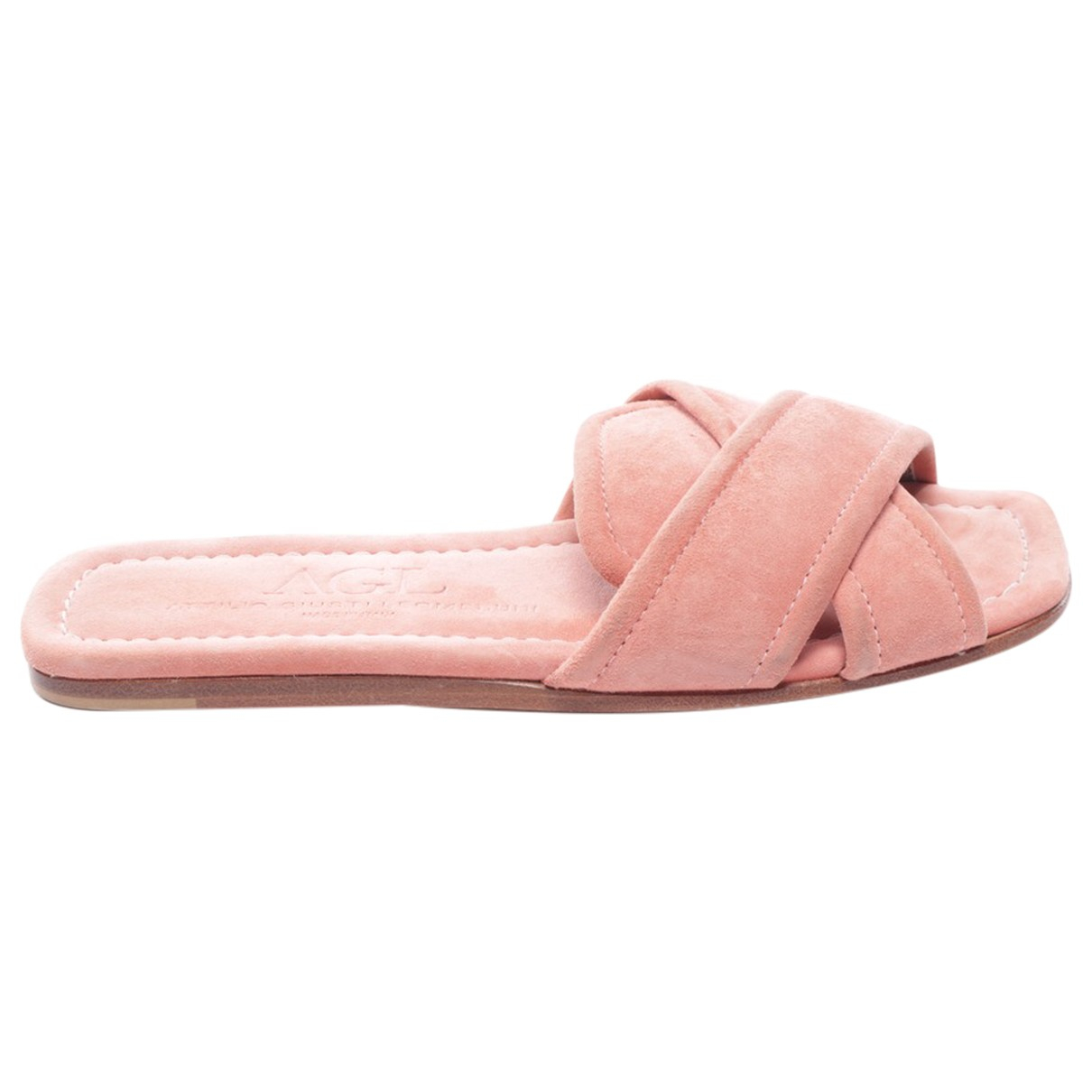 Agl Leather sandal - Agl - Modalova