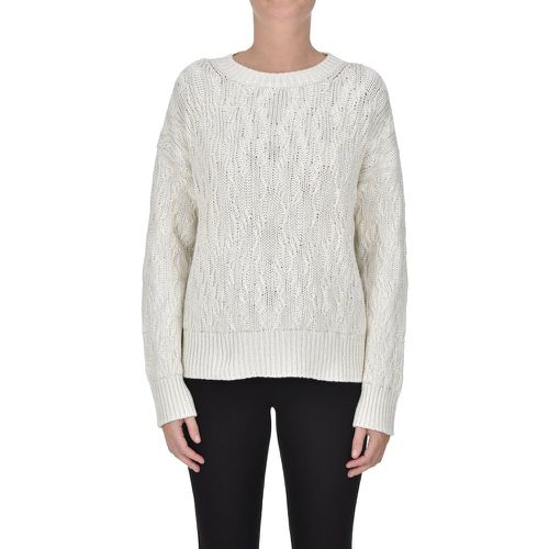 Pullover in maglia intrecciata - Fabiana Filippi - Modalova