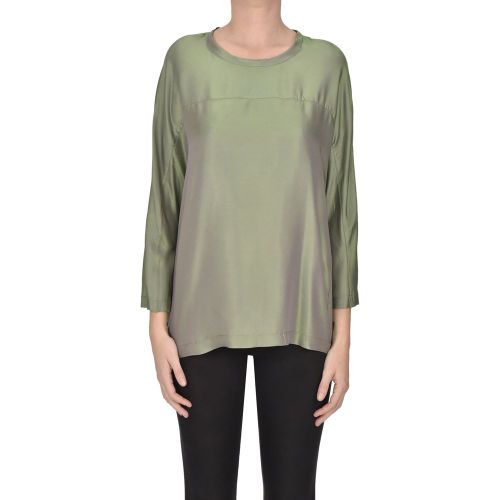 Blusa in tessuto cangiante - Aspesi - Modalova