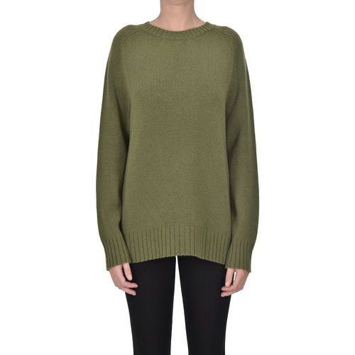 Pullover girocollo in cashmere - Purotatto - Modalova