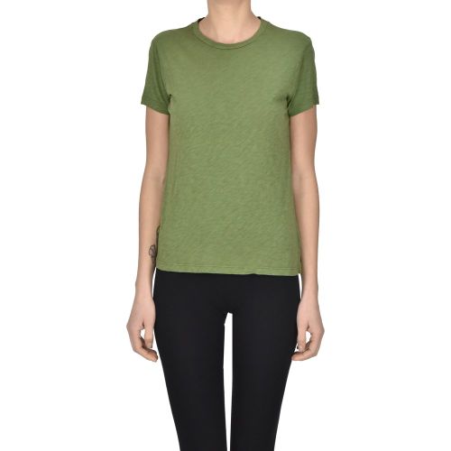 T-shirt in cotone fiammato - Velvet - Modalova