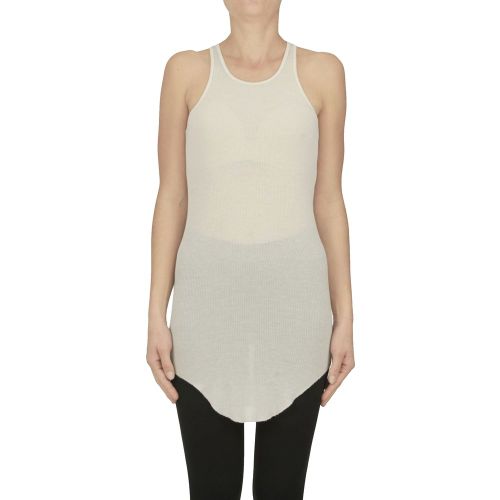 Tank top lungo a costine - Rick Owens - Modalova