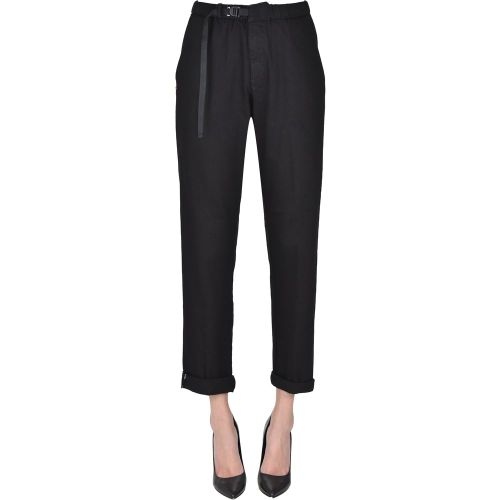 Pantaloni Marylin in cotone - White Sand - Modalova