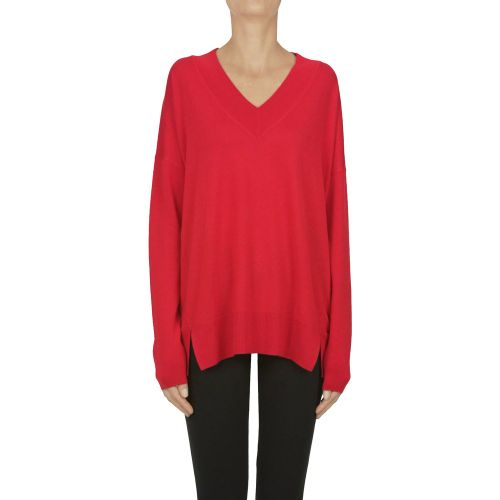 Pullover ampio in lana vergine - allude - Modalova