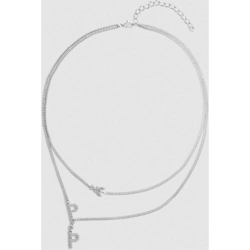 Doppelreihige Halskette aus Messing - PATRIZIA PEPE - Modalova