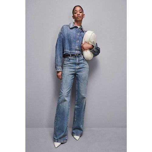 Straight Fit Jeans mit hohem Bund - PATRIZIA PEPE - Modalova