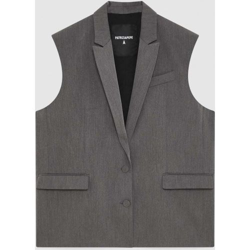 Gilet over in viscosa Essential - PATRIZIA PEPE - Modalova