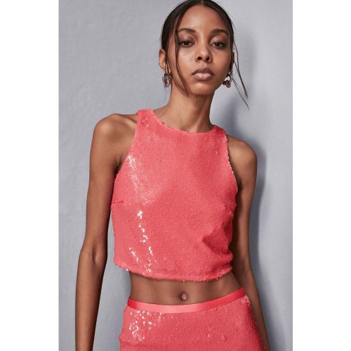 Top con paillettes - PATRIZIA PEPE - Modalova