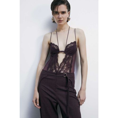 Body in pizzo - PATRIZIA PEPE - Modalova