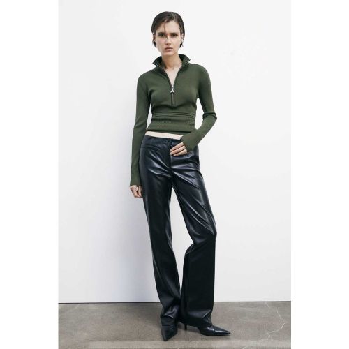 Gerippter Strick-Rollkragenpullover - PATRIZIA PEPE - Modalova