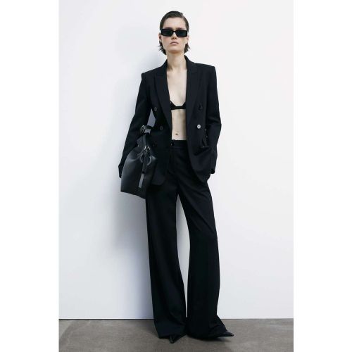 Pantaloni palazzo a vita bassa - PATRIZIA PEPE - Modalova