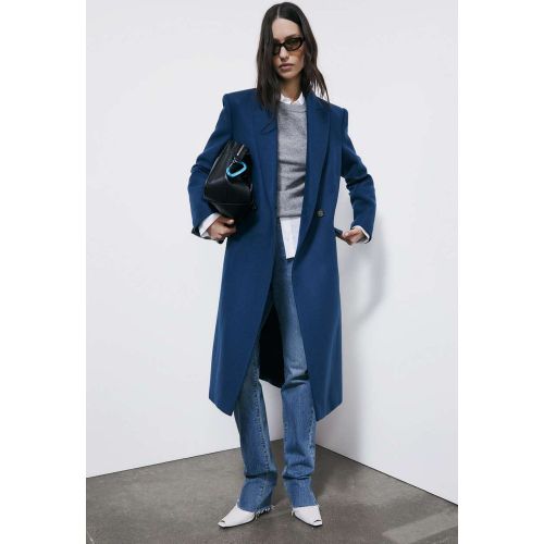 Cappotto lungo doppio petto - PATRIZIA PEPE - Modalova