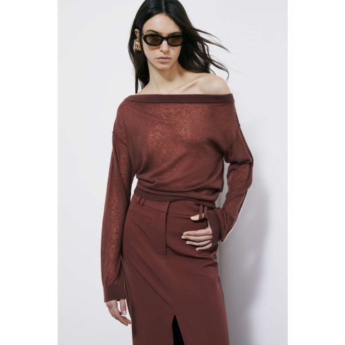 Weicher, leichter Pullover mit Rippung - PATRIZIA PEPE - Modalova