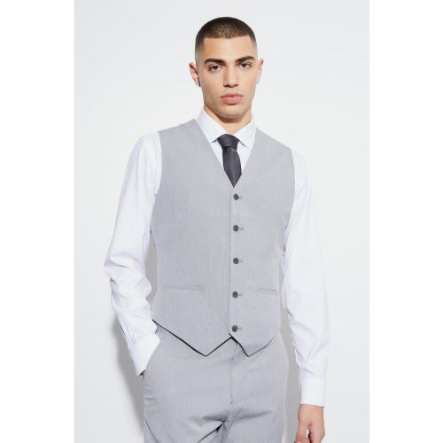 Chaleco Ajustado, Gris - boohoo - Modalova