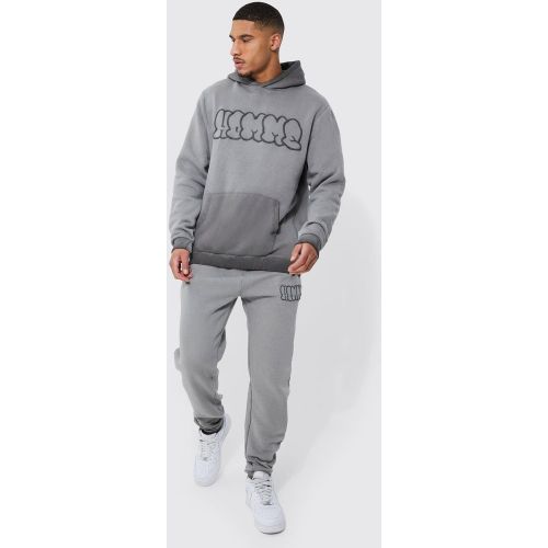 Tall Homme Ombre Detail Hooded Tracksuit - boohoo - Modalova
