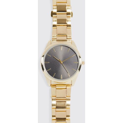 Orologio da polso classico con anelli - boohoo - Modalova