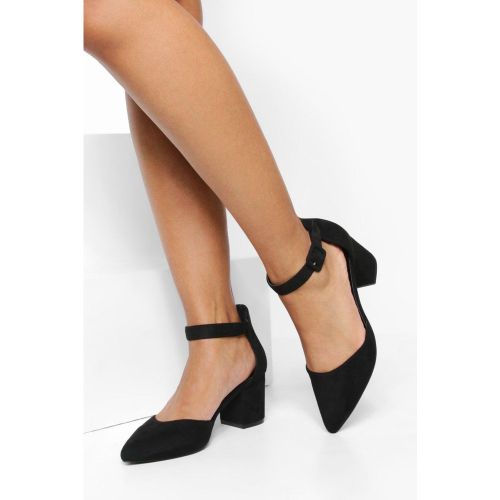Scarpe basse a punta con tacco - boohoo - Modalova