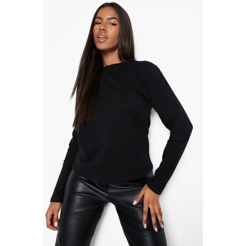 Camiseta Básica De Manga Larga - boohoo - Modalova