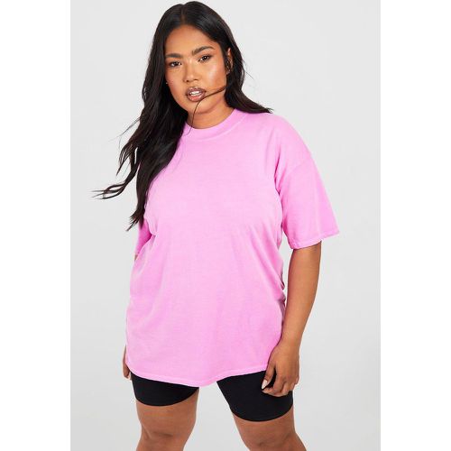Plus Oversized T-Shirt, Pink - boohoo - Modalova